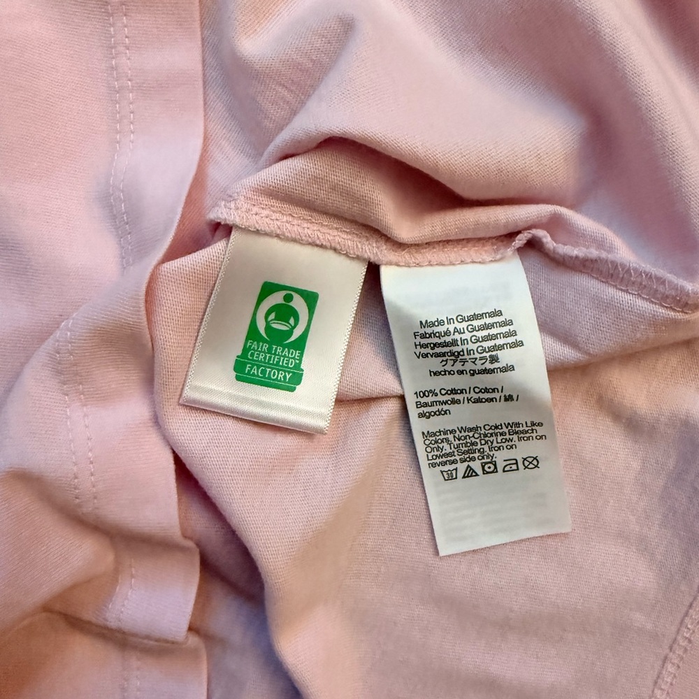 J. Crew Factory Collectors Pink Stamp Tee - Picture 5 of 5